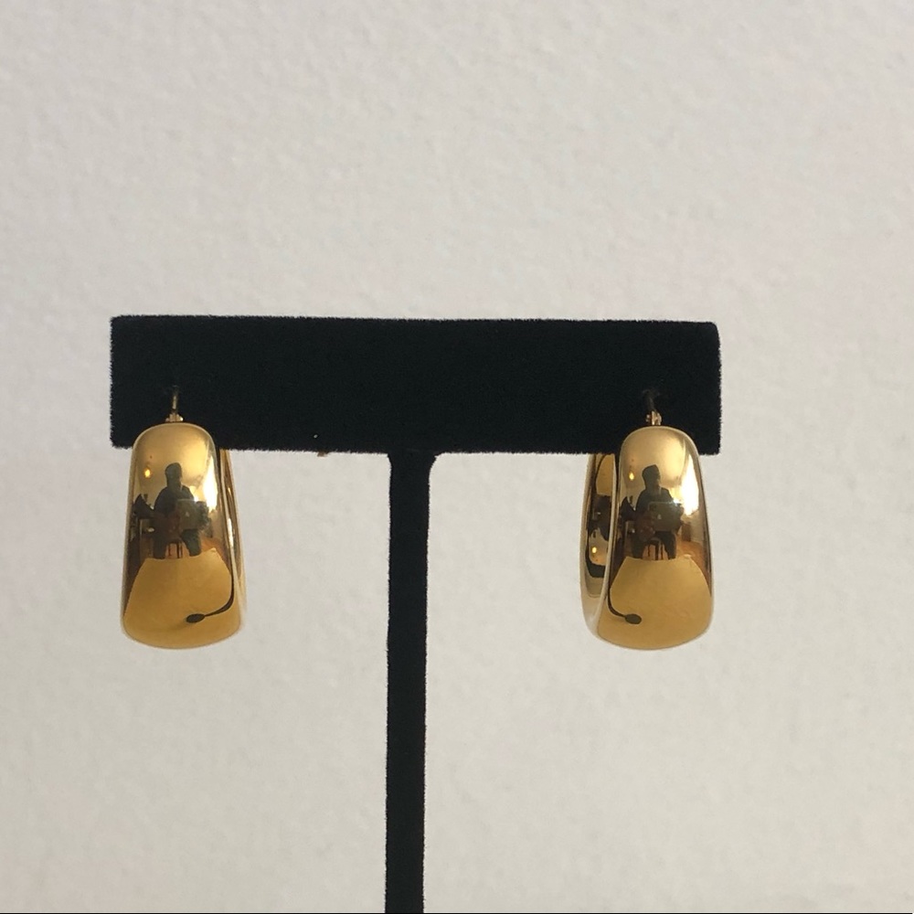 14k yellow gold earrings